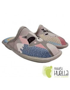 Zapatillas chica Zorro y Ciervo Biorelax 4562