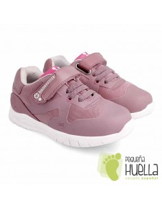 Deportivas de piel malva BIOMECANICS 191192