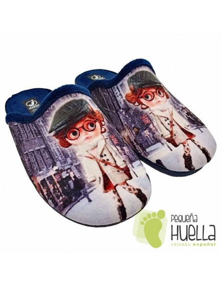 Chinelas de chica para casa JAVER 30-343