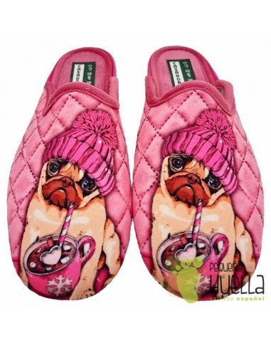 Zapatillas perrito chicas con cuña CASA DONA 043