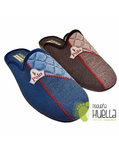 Zapatillas Polo para caballero, Casa Dona 018