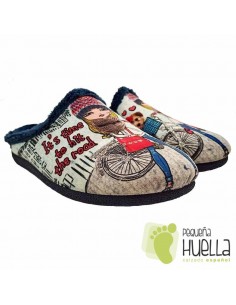 Zapatillas casa bicicleta para chica J. Ortega 1917