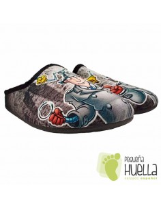 Zapatillas de casa para chico inspector Gadget J. Ortega V267