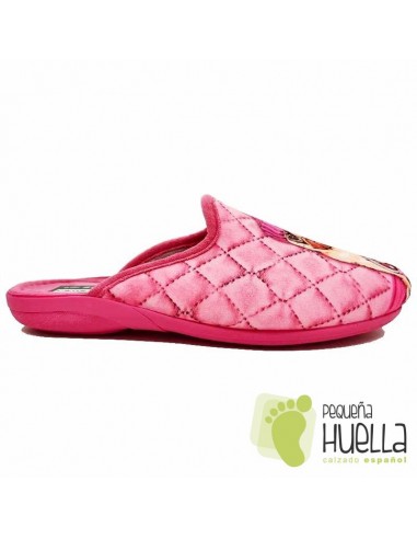 Zapatillas perrito chicas con cuña CASA DONA 043