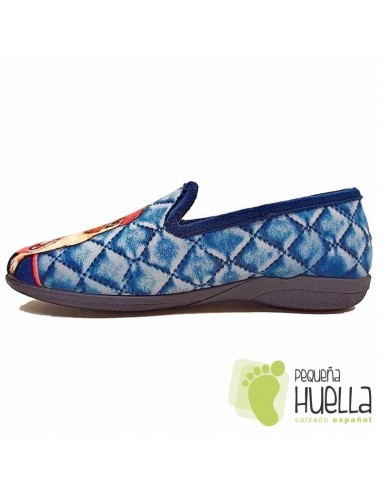 Zapatillas perrito chica con cuña CASA DONA 033