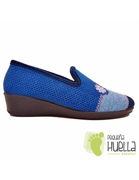 Zapatillas para  azules CASA DONA 075