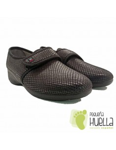 Zapatillas Anatómicas mujer con Velcro, Muyter 526