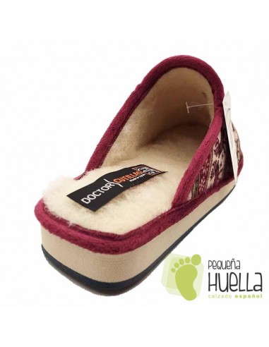 Zapatillas de lana para Casa de Chicas Dr Cutillas 24079