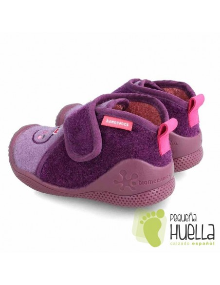 BIOMECANICS ZAPATILLAS CASA LILAS NIÑAS 211162
