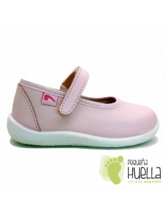 Merceditas Piel para Niñas con Velcro D´heymar 2
