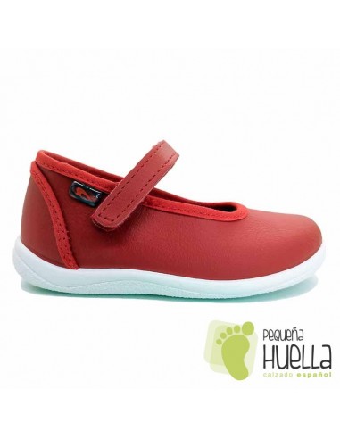 comprar Merceditas Piel para Niñas con Velcro D´heymar online