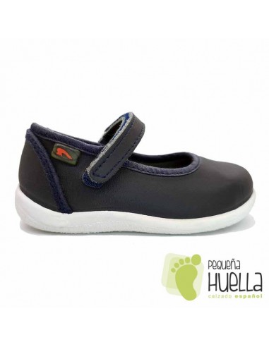 comprar Merceditas Piel para Niñas con Velcro D´heymar online