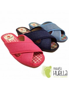 Zapatillas Mujer Cruzadas con Cuña MUYTER 715 2