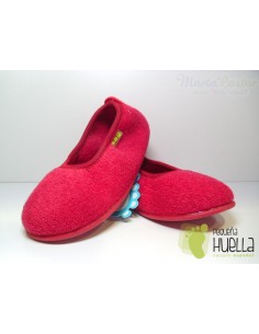 Zapatilla Bailarina Niña Roja