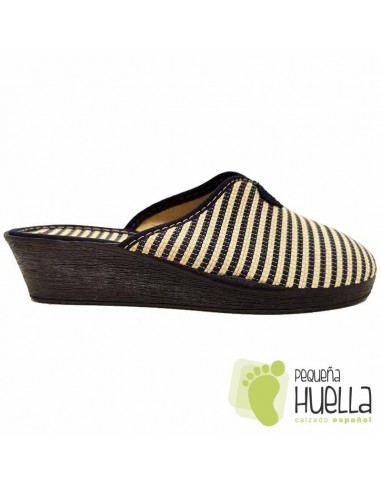 comprar Chinela con cuña GEMA GARCIA 7413 online