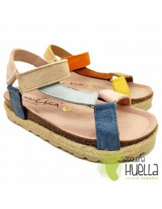 comprar Sandalia Piel para chicas Marichica 105 online 2