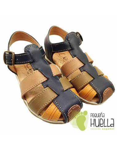 comprar Sandalia Piel multicolor para niños Marichica 802 online