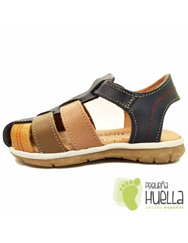 comprar Sandalia Piel multicolor para niños Marichica 802 online