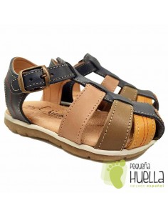 comprar Sandalia Piel multicolor para niños Marichica 802 online