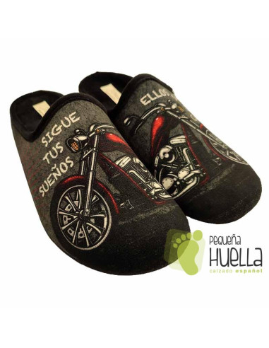 comprar Zapatillas de casa para chico moto J. Ortega V224 online