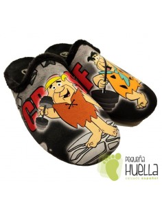 comprar Zapatillas casa hombre Pedro y Pablo Picapiedras Muro 2