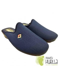 comprar Chinelas azul marino CASA DONA 073 online 2
