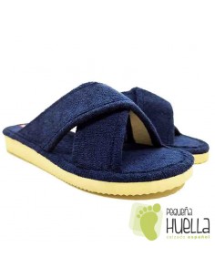 comprar Chinela toalla cruzadas chica GEMA GARCIA 2611 online