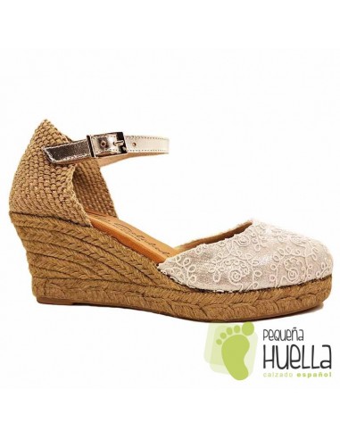 comprar Alpargatas ceremonia con cuña TORRES 4004 online