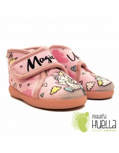 comprar Botitas de Casa rosas Niñas Unicornio Zapy AF11444