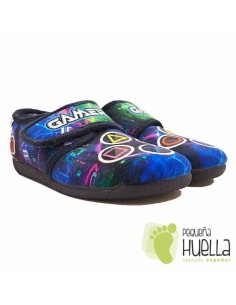 comprar Zapatillas de Casa GAMER chico con Velcro Zapy AF501512