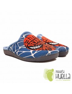 comprar Chinelas de Casa SPIDERMAN chico con Velcro Zapy