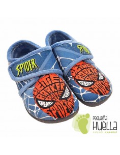 comprar Zapatillas de Casa SPIDERMAN chico con Velcro Zapy 2