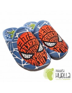 comprar Chinelas de Casa SPIDERMAN chico con Velcro Zapy 2