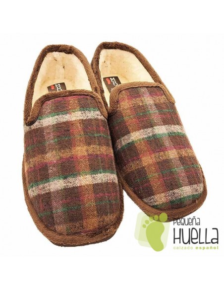 comprar Zapatillas Cuadros marrones para Casa Berevere IN3770