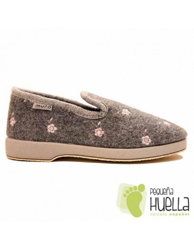 comprar Zapatillas flores casa mujer Muro 4601 online