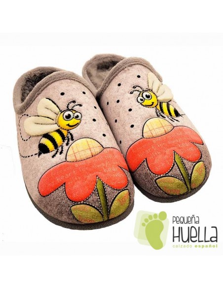 comprar Zapatillas abeja casa para chica J. Ortega 1942 online