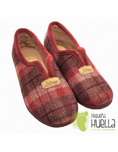 comprar Zapatillas cuadros casa para Mujer J. Ortega 1843 online 2