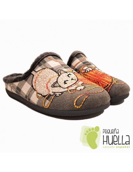 comprar Zapatillas gato casa para chica J. Ortega 1944 online