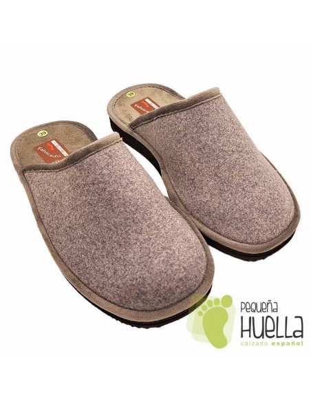 comprar Chinelas grises hombre CASA DONA 540 online