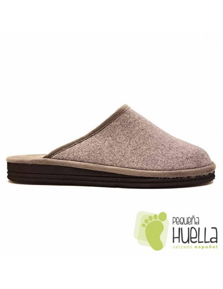 comprar Chinelas grises hombre CASA DONA 540 online