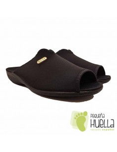 comprar Chinelas negras mujer CUMBRES 241003 online