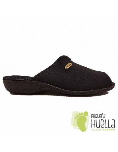 comprar Chinelas negras mujer CUMBRES 241003 online