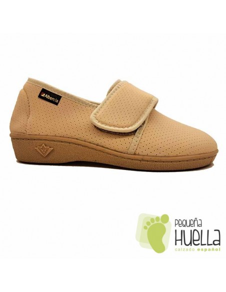 comprar Zapatillas señora con velcro Alberola 611353 online