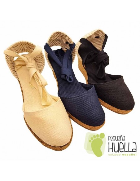comprar Alpargatas valencianas de yute con cintas online