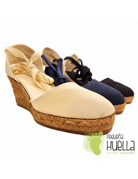 comprar Alpargatas valencianas de yute con cintas online