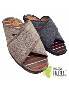 comprar Zapatillas casa tiras cruzadas hombre, MUYTER 207 online 2