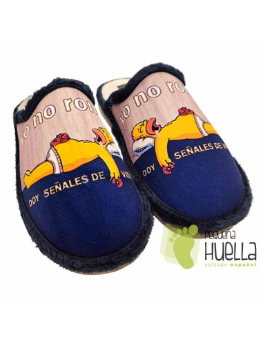 Zapatillas Simpsons yo no ronco doy señales de vida  casa Invierno ZAPAGREEN WALK ECO 3009