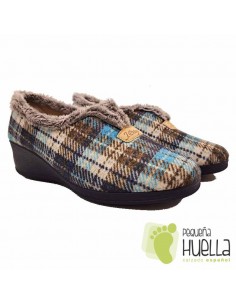 comprar Zapatillas cuadros casa para Mujer J. Ortega 1843 online