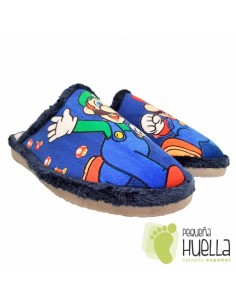 comprar Zapatillas Mario Bros y Luigi casa Invierno ZAPAGREEN