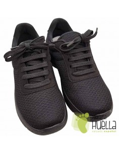 comprar Zapatillas color negro con cordones JAVER 340 online 2